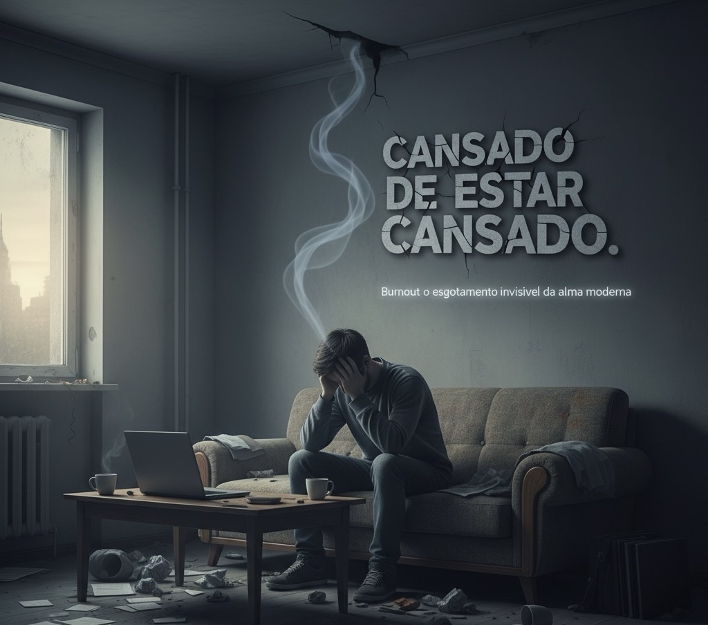 Cansado de estar cansado: Burnout o esgotamento invisível da alma moderna